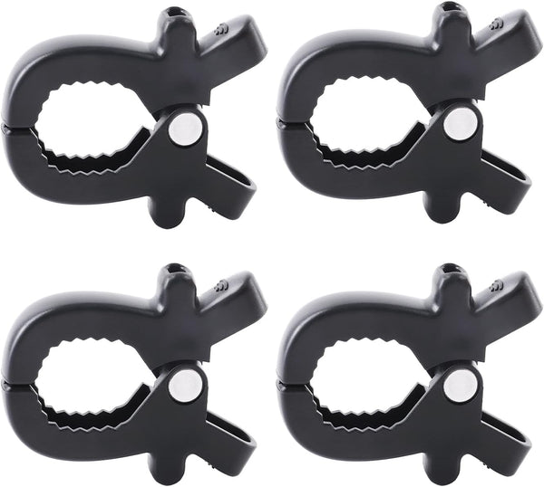 iLulala 4pcs Stroller Clips Pegs to Hook Muslin and Toys Seat Cover, Blanket