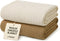 Muslin Swaddle Blankets Pack of 2 Light Brown & Beige Neutral Baby