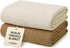 Muslin Swaddle Blankets Pack of 2 Light Brown & Beige Neutral Baby