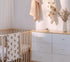Little Jump Baby Blankets Minky Blankets for Unisex Boys Girls, Soft Fluffy Crib Blankets with Muslin Cotton Front
