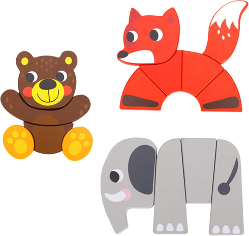 Learning Curve My First Animals Jigsaw Puzzle Set for Kids, Multicolor - Amazon Exclusive
