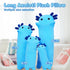 Sausudols 110CM Axolotl Plush Toys - Long Stuffed Animal Gifts for Family, Friends and Children - Blue