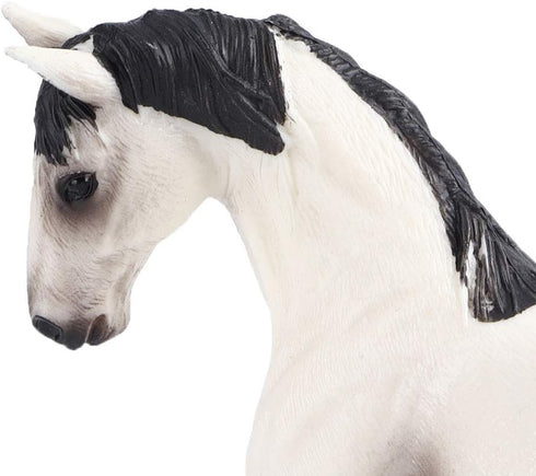 White Horse Model, Simulation Horse Figurines, Miniature Animal Statue for Play