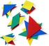 ETA hand2mind Small Plastic Tangrams, Set of 4