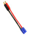 DGZZI 2pcs EC5 Male Connector to 4.0mm Banana Male Plug Lipo Battery Balance Charging Cable, 12 AWG Silicone Wire