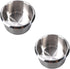 GSE Stainless Steel Drop-in Anti-Spill Drink Cup Holder for Casino Poker Table, Work Desk, RV Cars & Trucks