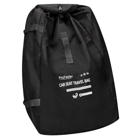 ProFaster Car Seat Travel Bag Backpack for Air Travel Universal Infant Carseat Gate