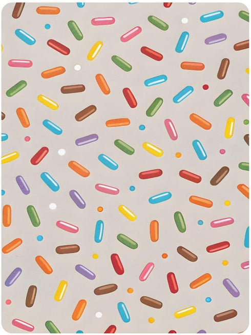 CZXW 52" 28" Cartoon Sprinkles Crib Sheets Fitted x Natural Cotton Soft & Breathable for Baby Crib Mattress