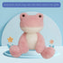 Pink Frog Stuffed Animal, 12 Inches Soft Cuddly Plush Toy for Boys Girls, Gifts for Kids or Girlfriend