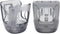 HOULIY 2 PCS Stroller Cup Holder Fits for UPPAbaby Vista/Vista V2/Vista V3/Cruz/Cruz V2/Cruz