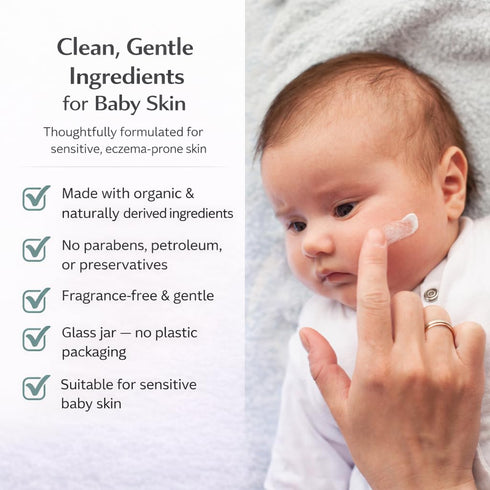 Irene Organics Baby Eczema Relief Balm, Healing Ointment Baby Moisturizing Cream for Eczema, Dry, Itchy Skin. Award