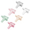 Dr. Brown's HappyPaci 100% Silicone Baby Pacifier, Contoured One-Piece Design, Gray/Green/Ecru +