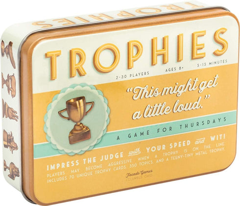 Facade Games Trophies Card Game - Quick and Simple Word Party Game
