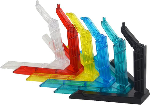 6Pcs Flexible Action Base Holder Kits for Gundam Action Figures DIY Model Kits (6 Colors)