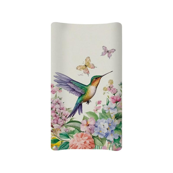 Hummingbird Changing Pad Cover for Baby Girls Diaper Changing Pad Covers 32x16