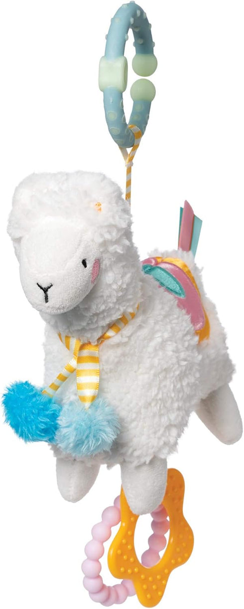 Manhattan Toy Llama Clip-on Baby Travel and Teething Toy