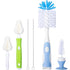 CAREBABYMORE Baby Bottle Brush Set with Nylon Nipple Cleaner, Sponge & Straw Brushes