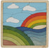 RAINBOW Puzzle for Kids, 25 Pieces Wooden Jigsaw Puzzle, Learning Toy for Boys Girls Ages 3 and Above