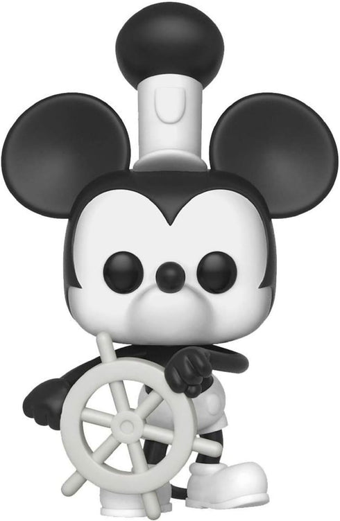 90Th Funko Pop Disney: Mickey's - Steamboat Willie Collectible Figure, Multicolor