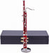 Dselvgvu (6.12") Miniature Bassoon with Stand and Case Mini Musical Instrument Bassoon Replica Collectible Figurines