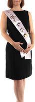 OLILLY Perfect Pink Mom to Be Sash - Celebrate Your Baby Shower