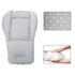 High Chair Cushion, Soft and Comfortable Baby High Chair Pad/Seat Cushion, Light and Breathable (Gray Background Stars