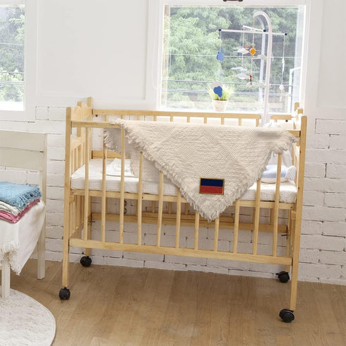 Fastasticdeals Custom Embroidery Nursery Bedding Baby Blankets for Boys & Girls Haiti Cotton