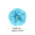 30pcs Baby Girls Alligator Hair Clips, Chiffon Flower Hair Barrettes Accessories for Kids, Toddlers, Teens (01)