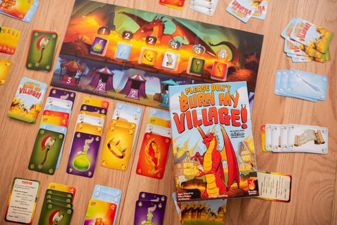 10+ 25 Please Dont Burn My Village by Fireside Games | Ages | Players | Competitive Gameplay | Strategic Card Game