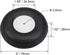 uxcell Tire and Wheel Sets for RC Car Airplane,PU Sponge Tire with Plastic Hub,3" 2pcs