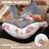 Breastfeeding Pillow Cover Boys Girls, Cute Donut Cow Love Baby Nursing Pillow Case for Newborn, Soft Fabric Fits Snug