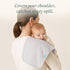 21 10, 3-Pack PurComfy Supersoft Burp Cloths, Premium Bamboo Viscose Baby Burp Cloths, Absorbent & Skin-Friendly, Large