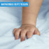 ELSVIN Set 2 35 35 Inch 400 of Hooded Baby Towels Blue and Grey Luxurious, Large and Super Absorbent x Soft