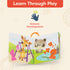 6+ B. toys Baby Bath Book Educational Book for Babies Book About Numbers Waterproof Bathtub Toys Months Tub Time Books