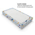 Watercolor Baseball Changing Pad Covers, Soft Stretch Fitted Diaper Change Table Mats for Boy Girl, 32" x 16"