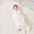 FUBANRAY 4-Pack 50'' 32'' 4 Count Toddler Animal Print Microfiber Hooded Baby Bath Towels, Soft Absorbent, x Large