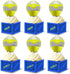 Video Game Party Cupcake Topper Wrapper - 20 Sets for Game Birthday Party Decoration