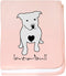 CafePress Love A Bull Pit Bull Baby Blanket, Super Soft Newborn Swaddle