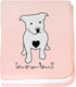 CafePress Love A Bull Pit Bull Baby Blanket, Super Soft Newborn Swaddle