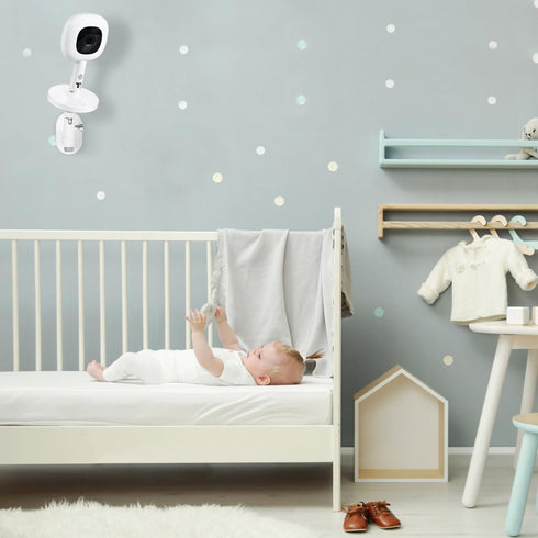 Adjustable Baby Monitor Wall Mount for Nanit Pro Smart Baby Monitor, Easy to Install with Perfect View