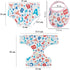 20 14-18 Inch SOTOGO Pieces Doll Diapers Dolls Underwear Doll Bibs for Dolls