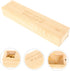 Cabilock Wooden Pregnancy Test Keepsake Box Elegant Lidded Announcement Case for Newborn Memories Storage for Mementos