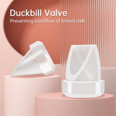 8pcs Momcozy M5, M5 V1/ V2 Duckbill Valves Compatible with Replacement Duckbill Pump Parts Accessories for / Pumps