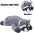 Labauxite (25.5in) Raccoon Plush, Raccoon Stuffed Animals, Cute Plush Toys Realistic Raccoons Body Pillow Hug Sleeping