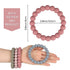 Baby Teether Rings, 100% Silicone Bracelets for 3m+ Babies, BPA Free & Phthalate Free - Includes 4 Neutral Rings