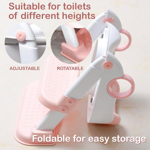 Potty Training Seat, Cute Tiger Design Elements, Foldable Toilet Seat with Soft Cushion, Suitable for Both Boys