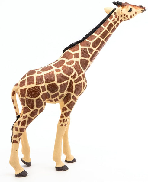 Papo Hand-Painted Wild Animal Kingdom Figurine - Head Raised Giraffe - 50236 - Collectible for Children 3+