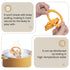 Excavator,Bulldozer 0-6,6-12 Silicone Baby Ring Toy with Teethers,Must Haves Teething Relief Chew Toys for Months Boys