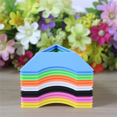 Goodplay 14 pcs Cube Stand Plastic for Puzzle Cube Holder Show - Multicolour Tripod