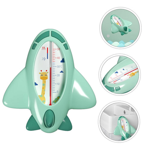 LIFKOME Quick-Read Tub Thermometer for Boys and Girls Bath Thermometer Plane Shape Instant Temperature Measurement Pp